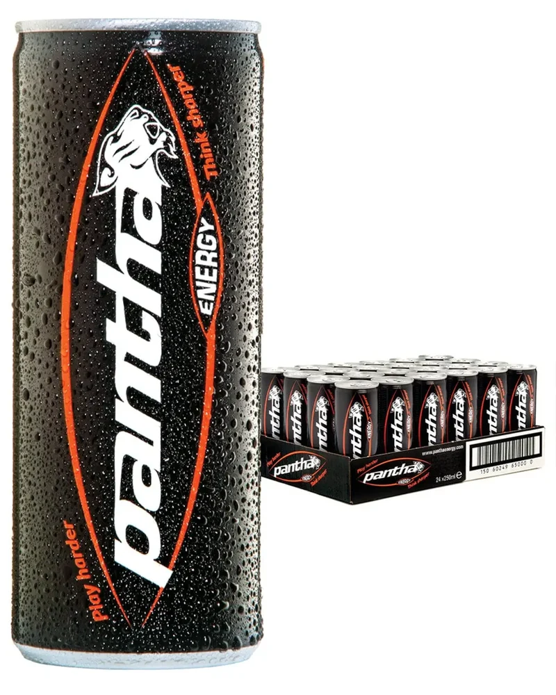Pantha Energy Drink Can Multipack, 24 x 250 ml